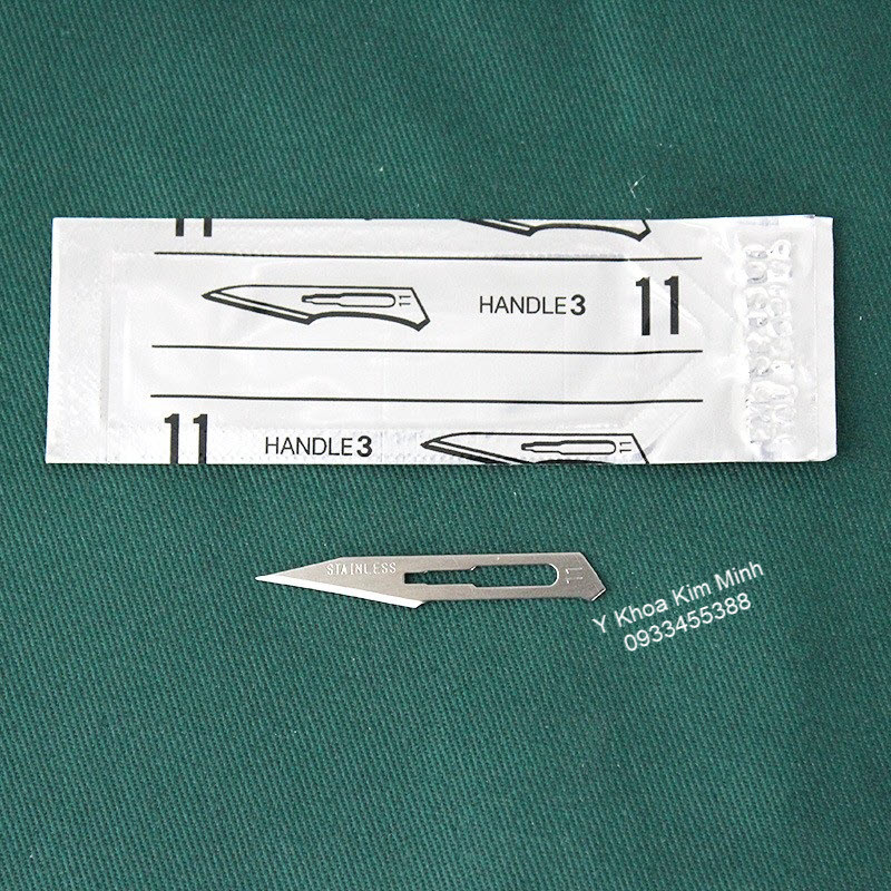 Dao mổ y tế số 11 Hàn Quốc nhãn hiệu Aili