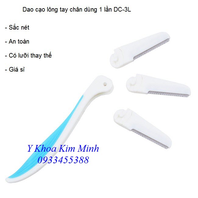 Noi ban dao cao long tay chan dung 1 lan co luoi dao thay the DC-3L - Y Khoa Kim Minh