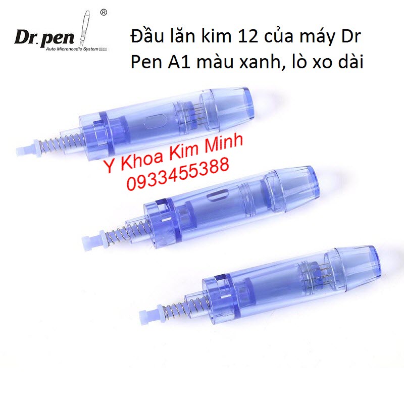 Đầu lăn kim 12 xanh của máy Dr Pen A1 Kim Minh