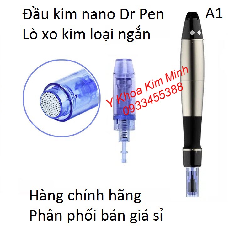 Đầu lăn kim nano Dr Pen A1-W lò xo kim loại