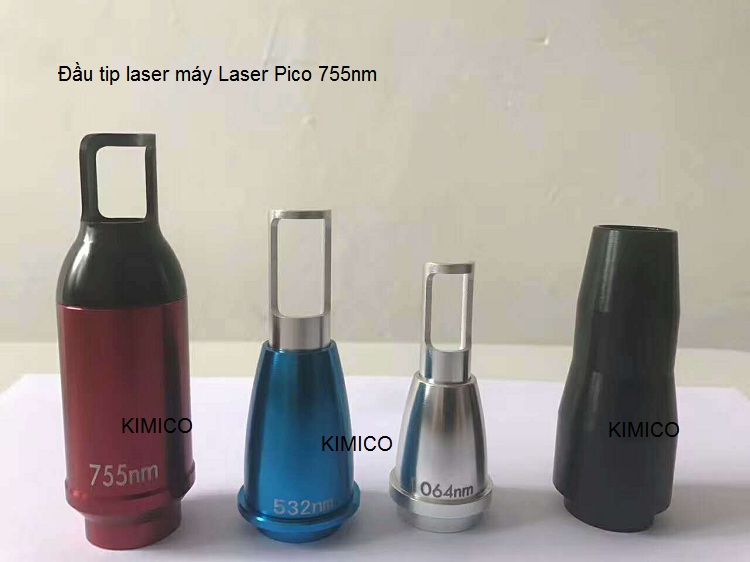 Đầu típ laser 755nm, 1064nm, 532nm, 1320nm - Y khoa Kim Minh Đầu típ laser của máy Picolaser 755nm - Y khoa Kim Minh 0933455388