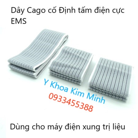 Day cago co dinh mieng dan dien cuc chay dien song EMS ban o Y Khoa Kim Minh