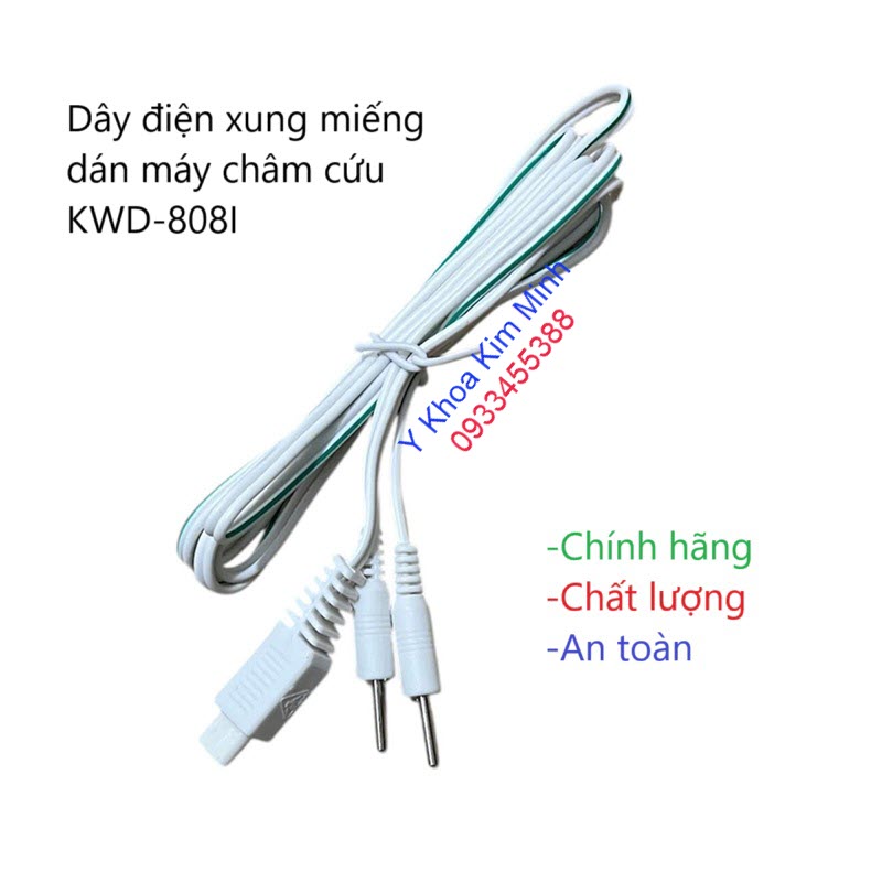 Dây điện xung miếng dán máy châm cứu KWD-808I