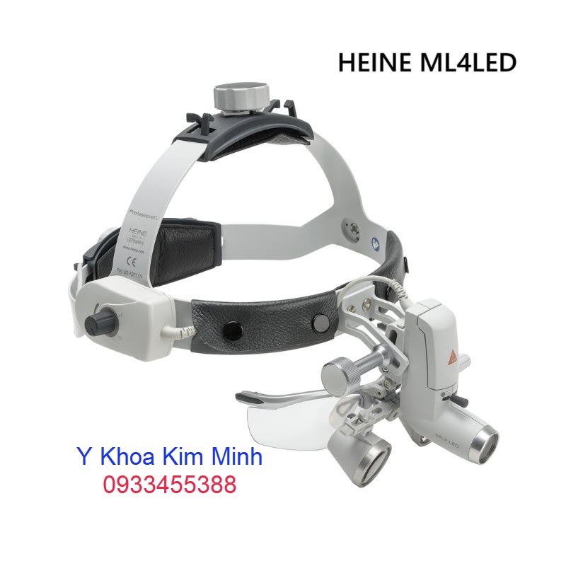 Đèn đội đầu phẫu thuật HEINE ML4LED pin sạc tích điện