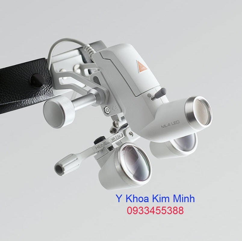 Đèn đội đầu có kính lúp HEINE ML4LED bán ở Tp.HCM
