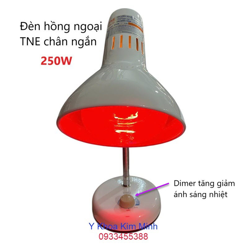 Đèn hồng ngoại Thành Nhân chân ngắn 250W bảo hành 03 năm