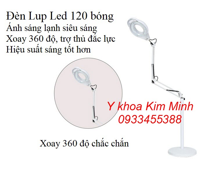 Đèn Led ánh sáng lạnh chăm sóc da gồm 120 bóng siêu sáng - Y Khoa Kim Minh