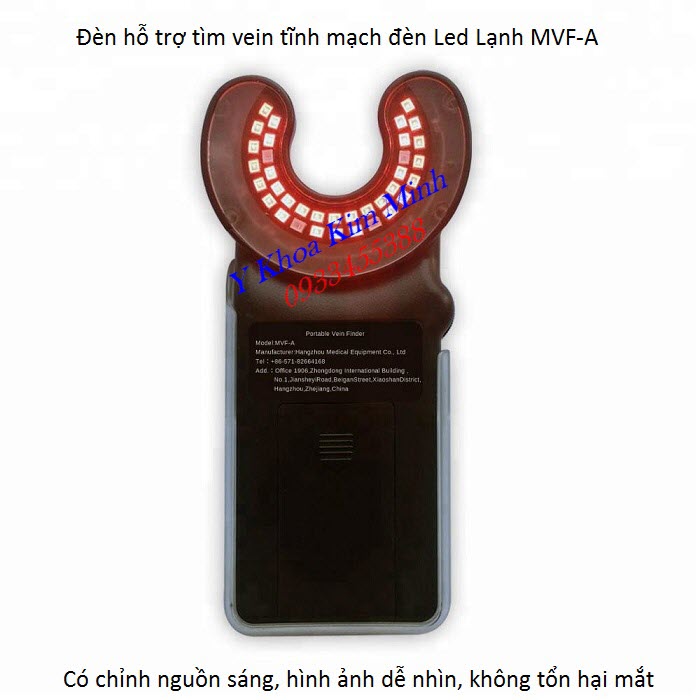 Đèn soi tĩnh mạch lấy vein led MVF-A bán tại Tp Hồ Chí Minh - Y Khoa Kim Minh