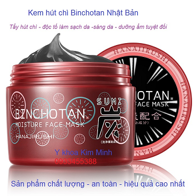 Kem hút chì da mặt Binchotan Nhật - Y khoa Kim Minh Dia chi ban si kem hut chi dao thai doc to Binchotan Nhat Ban tai Tp Ho Chi Minh