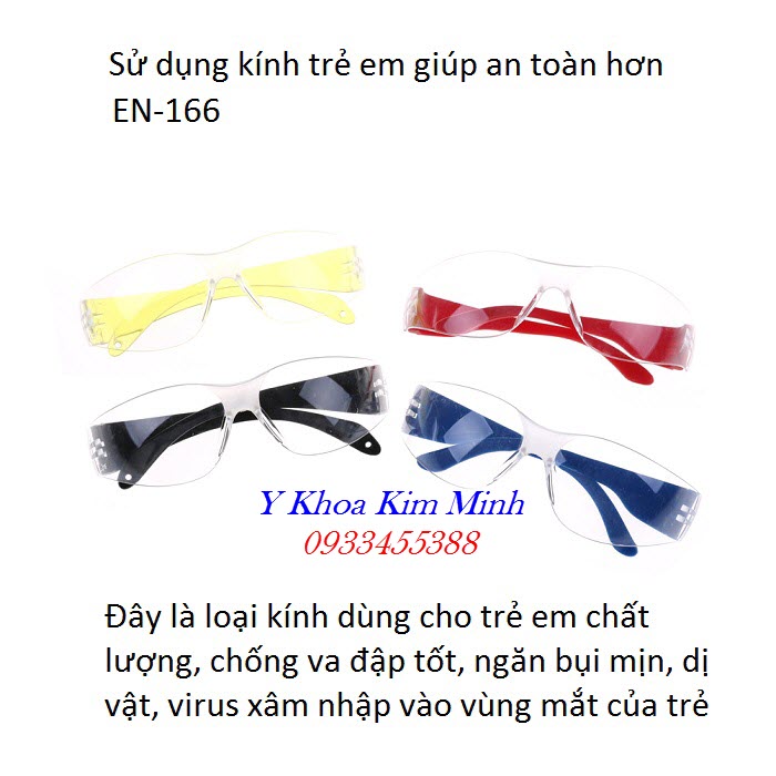 Double Shield Goggles một loại kính bảo vệ mắt dùng cho trẻ em - Y Khoa Kim Minh