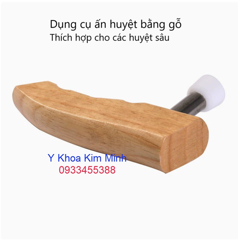 Dụng cụ ấn huyệt bằng gỗ