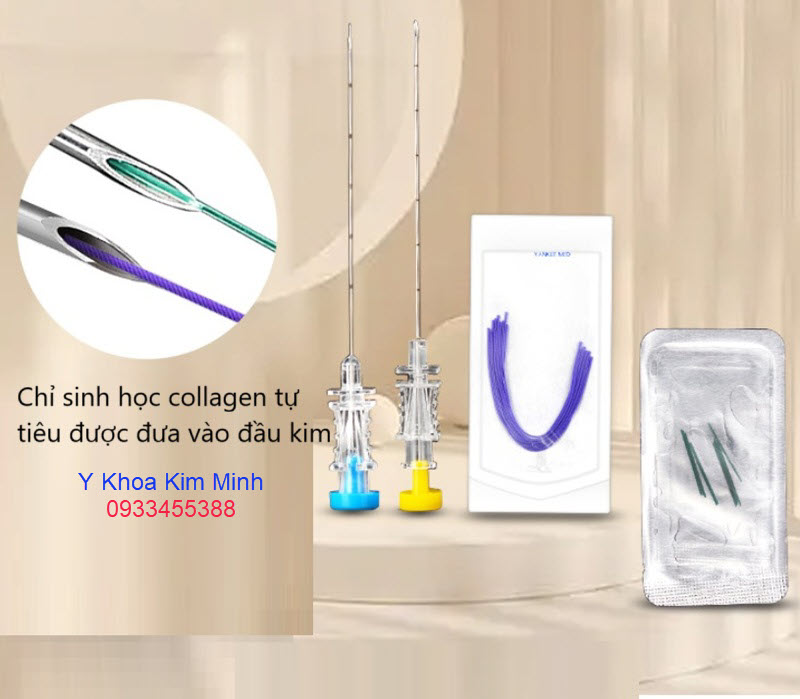 Dụng cụ đẩy chỉ collagen dùng điều trị thoái hóa cột sống lưng cổ, bệnh đau cổ vai gáy, thoái hóa khớp