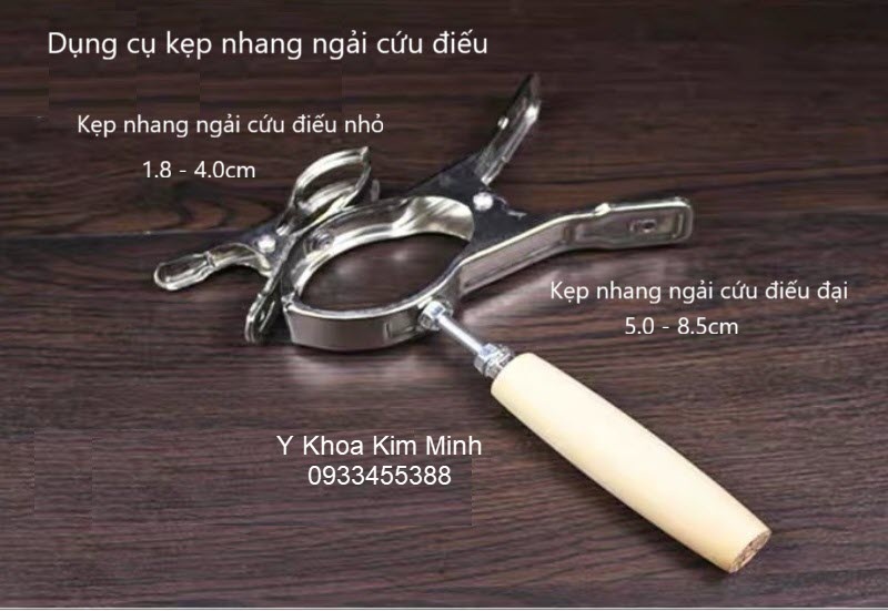 Dụng cụ kẹp nhang ngải điếu nhỏ 1.8-4.0cm, 5.0 - 8.5cm