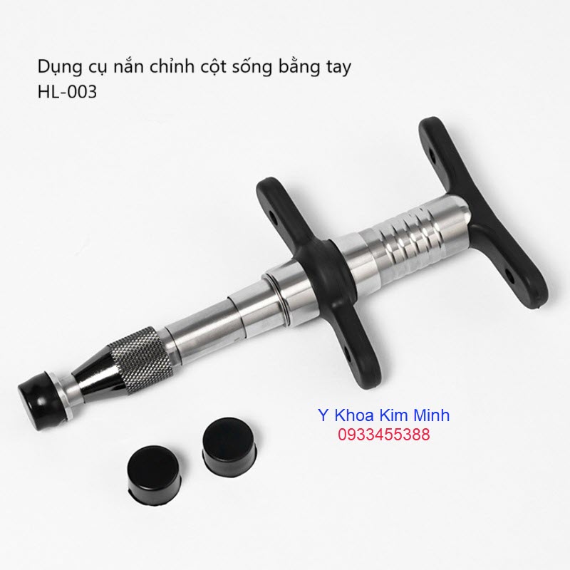 Dụng cụ nắn chỉnh cột sống bằng tay HL-003 theo phương pháp Spinal Chiropractic adjustment