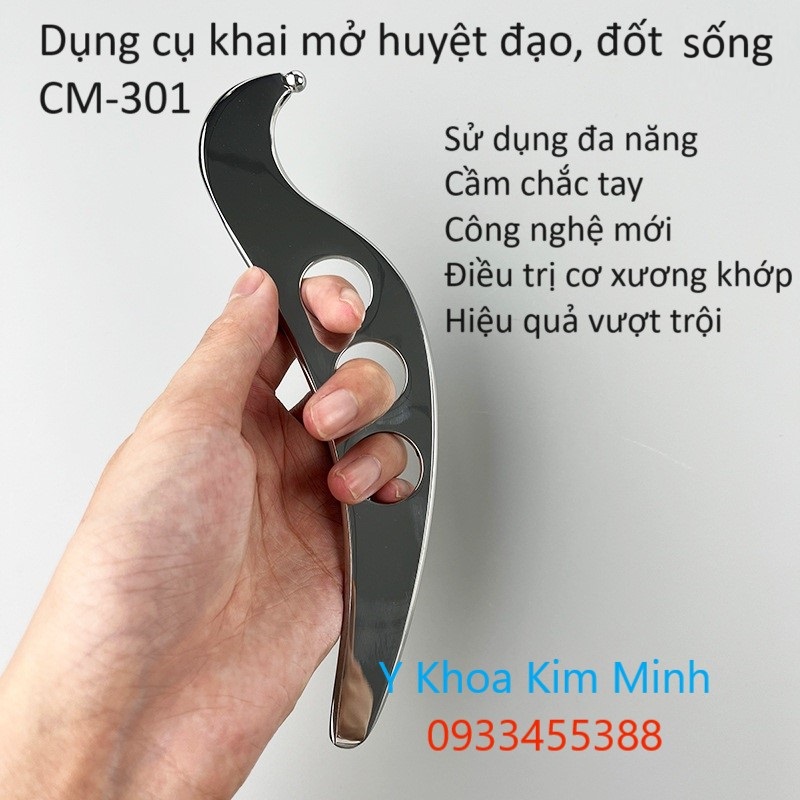 Dụng cụ nắng chỉnh cột sống và khai mở huyệt đạo CM-301