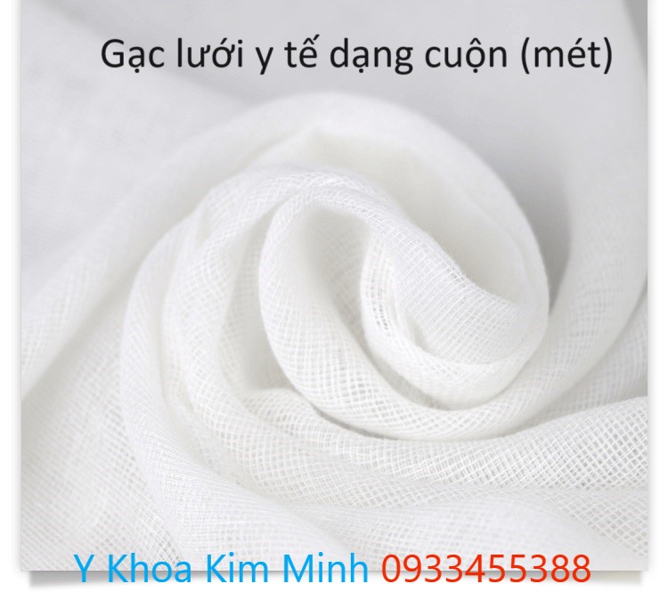 Gạc lưới, gạc cuộn mét bán giá sỉ ở Tp.HCM