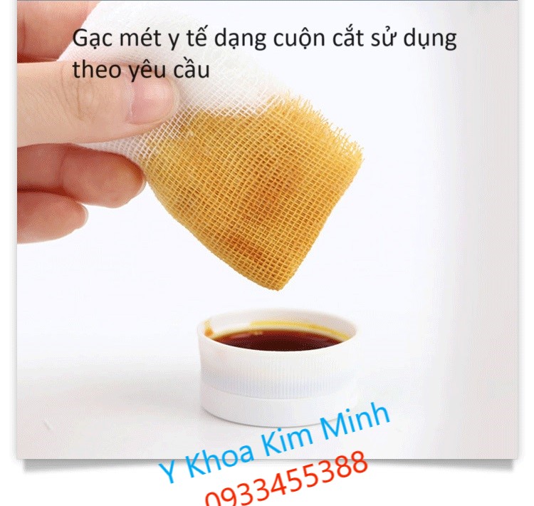 Gạc mé cuộn y tế bán giá sỉ ở Y khoa Kim Minh