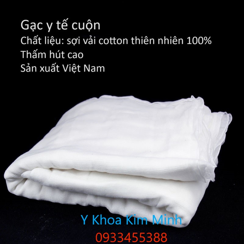 Gạc lưới y tế cuộn bảo thạch 80 x 50m, 80 x 80m, 80 x 100m