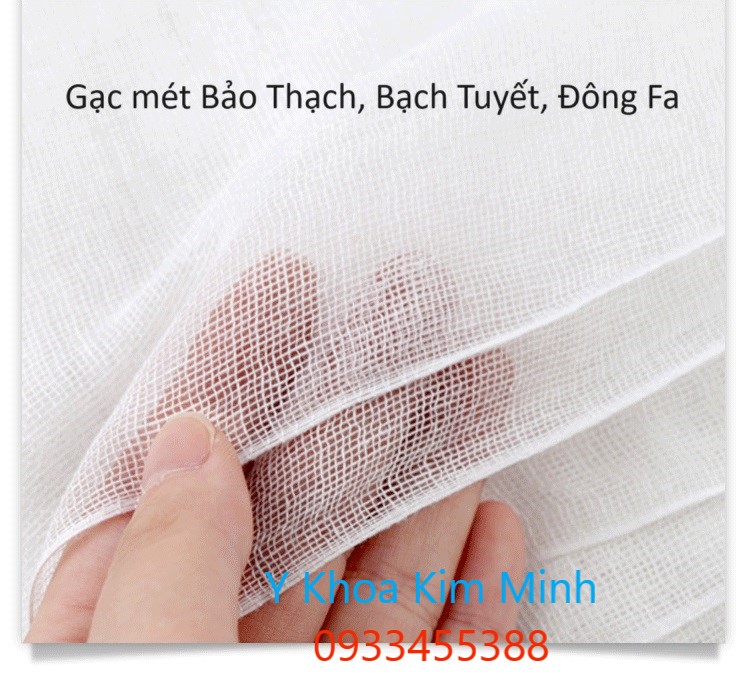 Gạc mét, gạc lưới Bảo Thạch bán giá sỉ ở Y Khoa Kim Minh