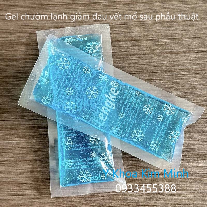 Gel chườm lạnh lengke giảm viêm sưng giảm đau vết thương sau phẫu thuật