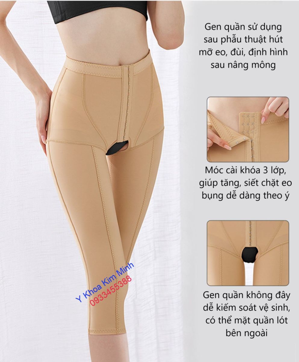 Quần gen nịt bụng sau hút mỡ
