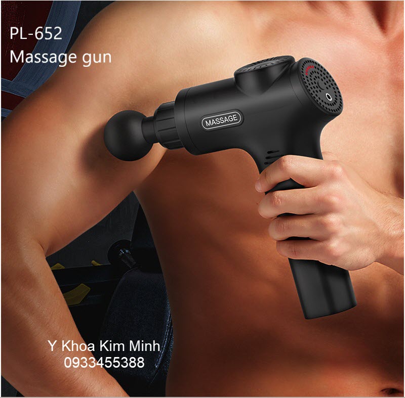 Sử dụng máy masage gun PL-652 điện 220V trực tiếp giúp giảm các cơn đau viêm cơ khớp dạng thấp, đau thấp khớp, đau cột sống lưng cổ, đau cổ vai gáy, tê tay chân do chèn ép thần kinh cột sống lưng cổ, tê bì tay chân, suy nhược cơ gây nhức mỏi,cứng gân gây viêm tê đau chân