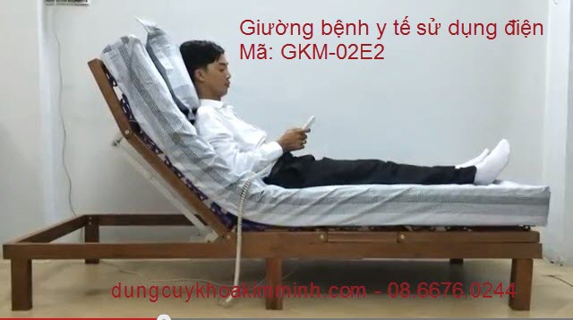 giường điện y tế dùng dưỡng bệnh tại nhà GKM-02E2