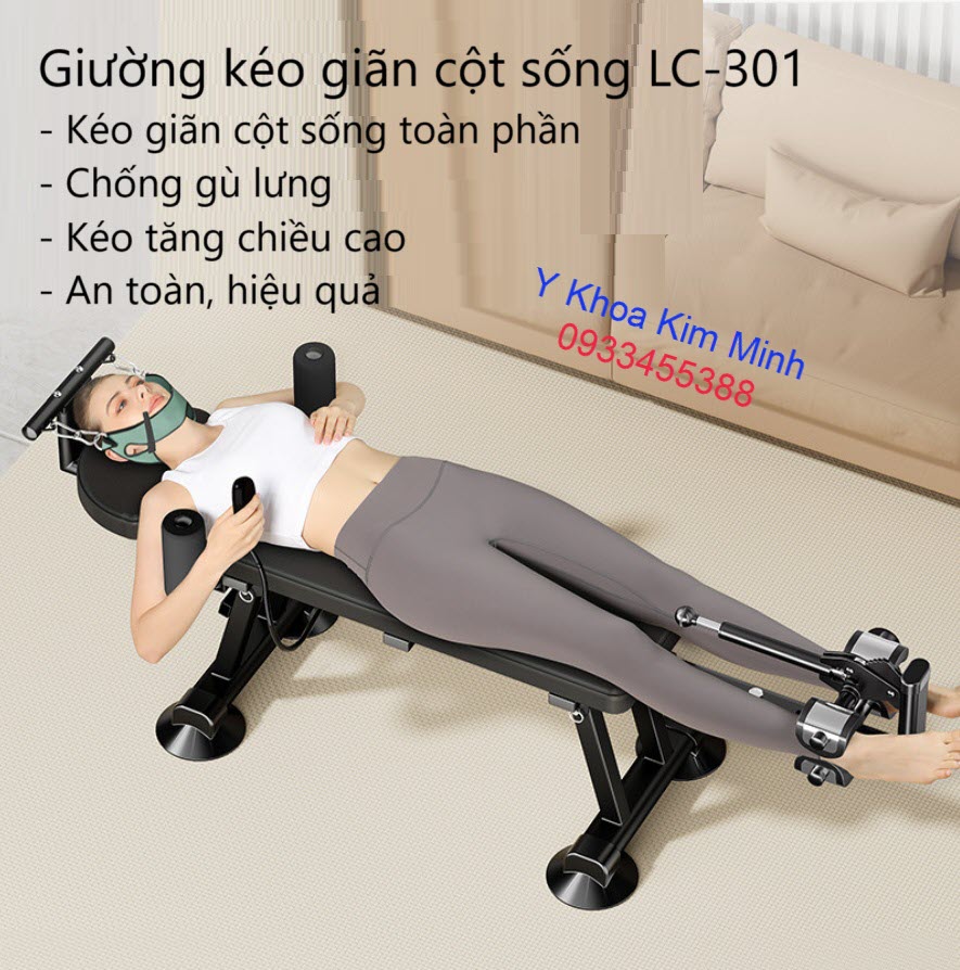 Giường kéo giãn cột sống LC-301