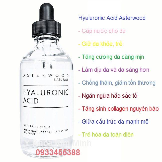 HA Mỹ, công nghệ căng bóng, trẻ hóa da như baby - Y khoa Kim Minh HA Mỹ giúp căng bóng da như baby, chống thâm, ngừa sắc tố, trẻ hóa da - Y khoa Kim Minh