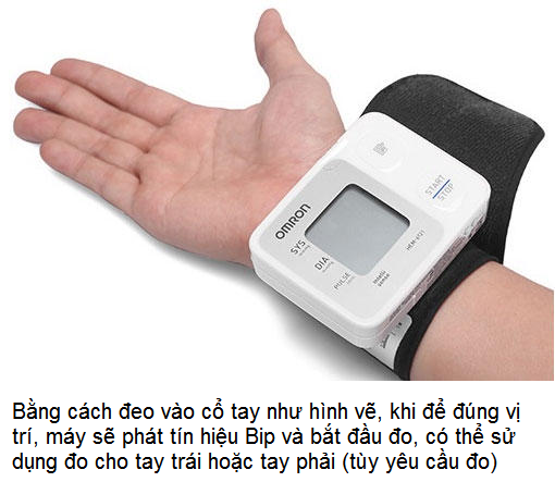 Hướng dẫn sử dụng máy đo huyết áp cổ tay Omorn HEM-6161 - Y Khoa Kim Minh
