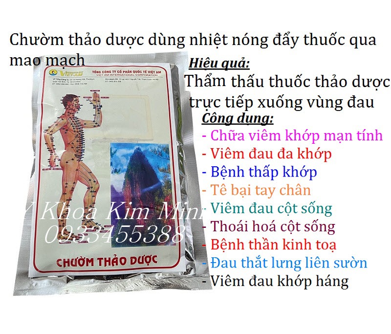 Chườm thảo dược bán ở Kim Minh dùng cho máy bó thuốc