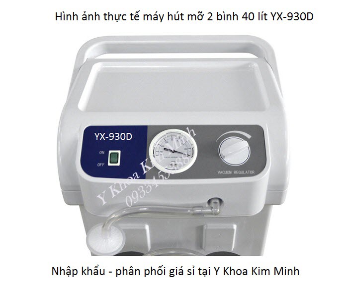 Hướng dẫn cách sử dụng máy hút mỡ phẫu thuật 2 bình 40 lít YX930D - Y Khoa Kim Minh