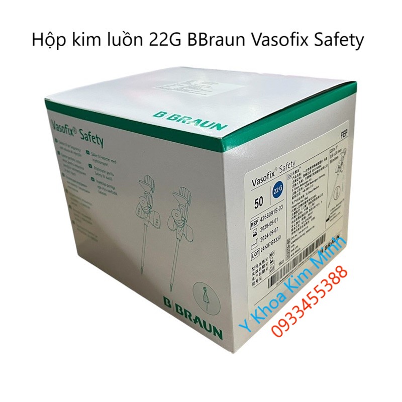 Hộp kim luồn 22G BBraun