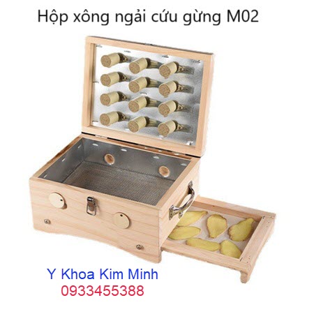 Hộp xông nhang ngải cứu gừng M02