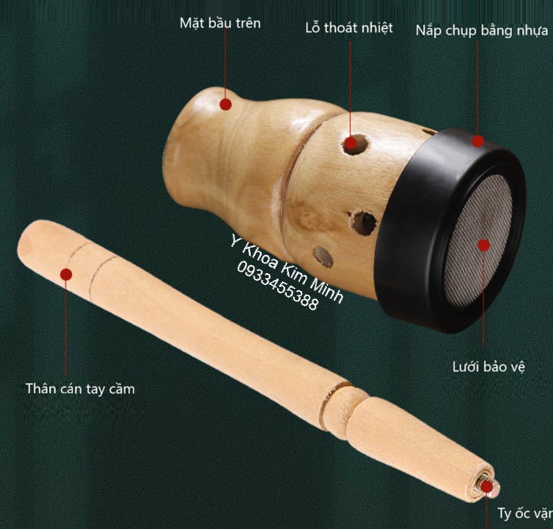 Hướng dẫn cách sử dụng bầu xông nhang ngải cứu trị đau khớp, đau cột sống, đau cổ vai gáy