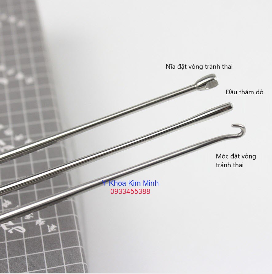 Chi tiết tên gọi bộ dụng cụ đặt vòng tránh thai