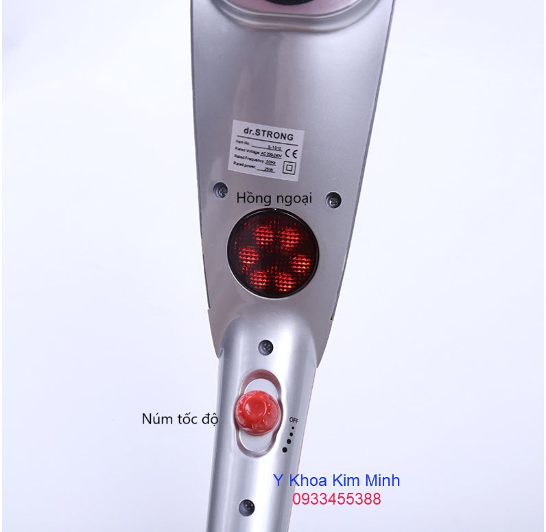 Hướng dẫn sử dụng máy massage King 10 đầu