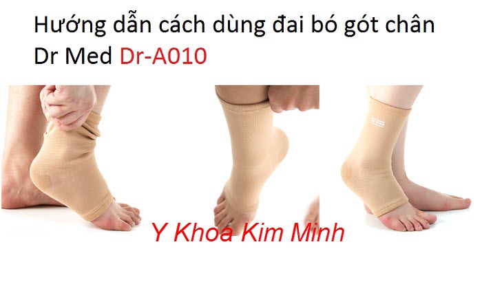 Hướng dẫn cách sử dụng chính xác của đai bó cổ chân Hàn Quốc Dr-A010