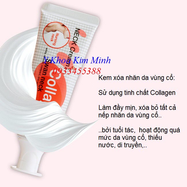 Noi ban kem collagen tri nhan da vung co tai Tp Ho Chi Minh - Y Khoa Kim Minh 0933455388