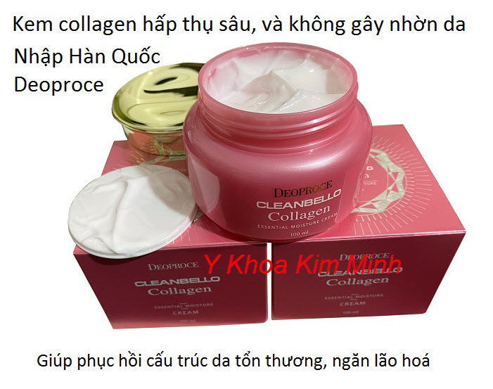 Cleanbello Collagen Cream của Hàn Quốc chuyên dùng nuôi dưỡng và tái tạo da bán tại Tp.HCM