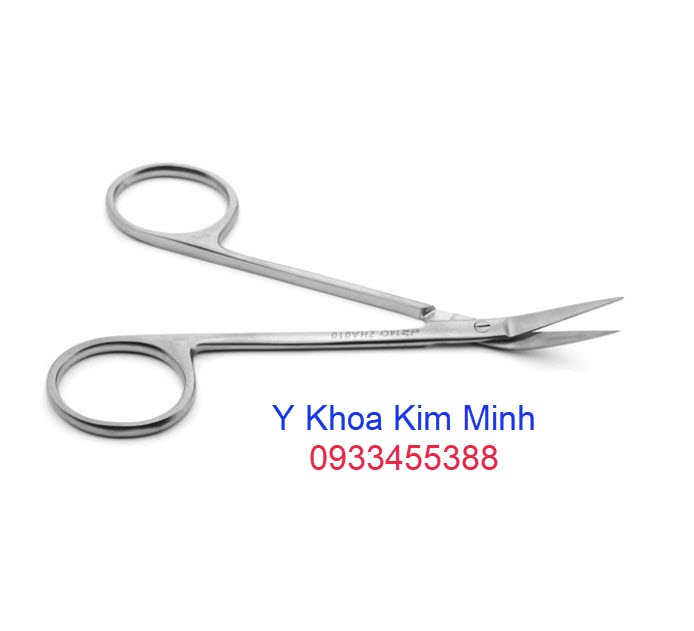 Kéo y tế cắt góc 11cm dùng cắt vách ngăn mũi