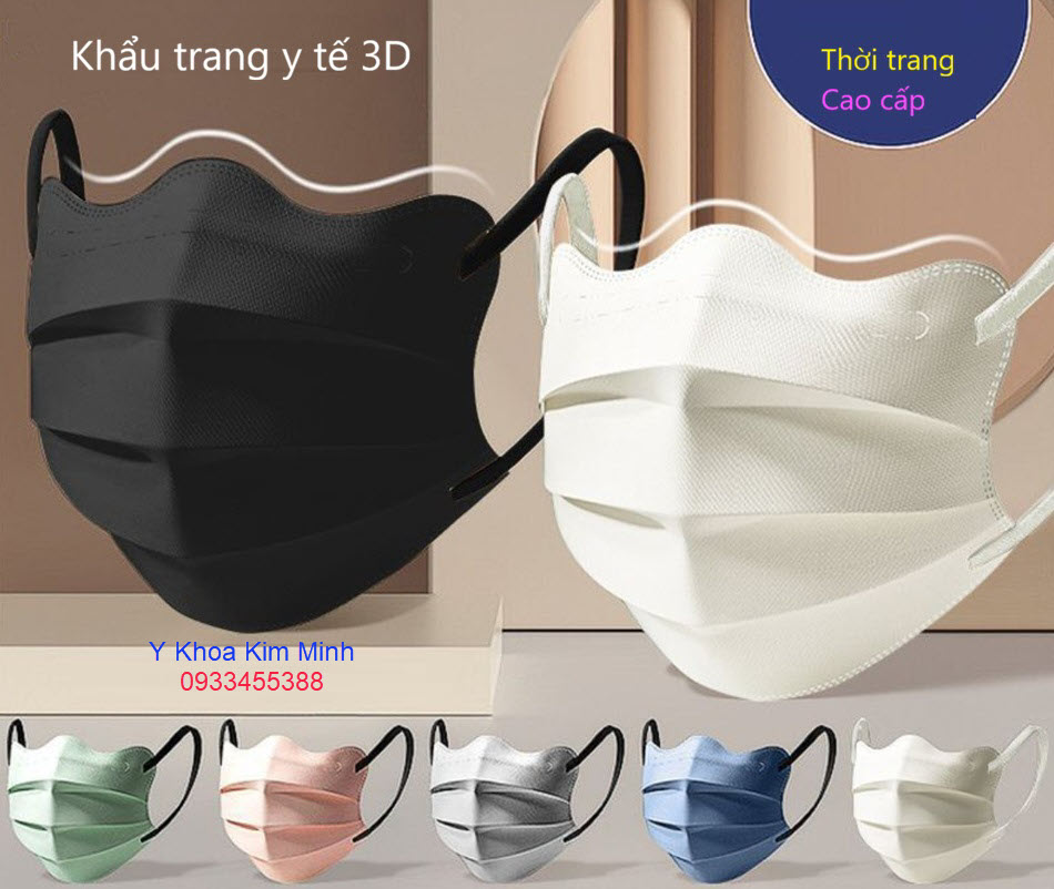 Khẩu trang y tế 3D chống nắng bán ở tp.hcm giá sỉ