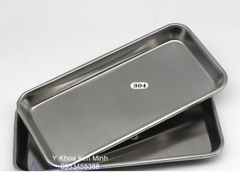 Khay inox chữ nhật SUS-304 bán ở Tp.HCM