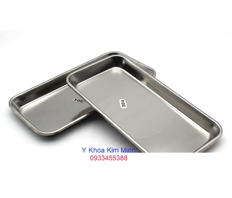 Khay inox chữ nhật 304 bán ở Tp.HCM