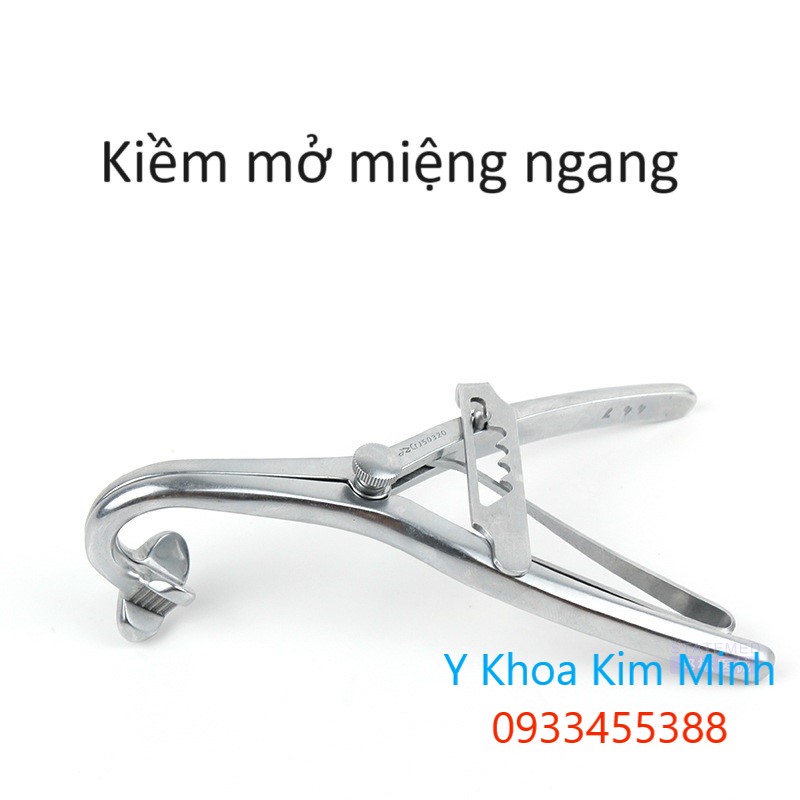 Kiềm mở miệng ngang dùng trong gây mê và phẫu thuật y tế