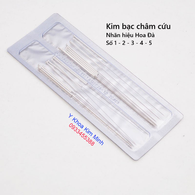 Kim bạc châm cứu thương hiệu Hoa Đà