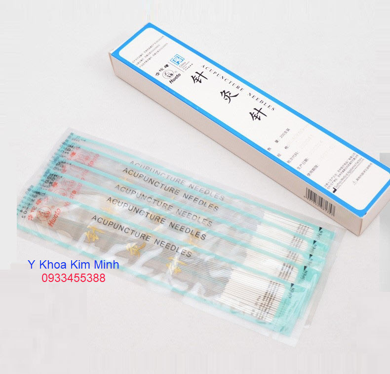 Kim châm cứu khô Hoa Đà dài 100mm, 125mm, 150mm