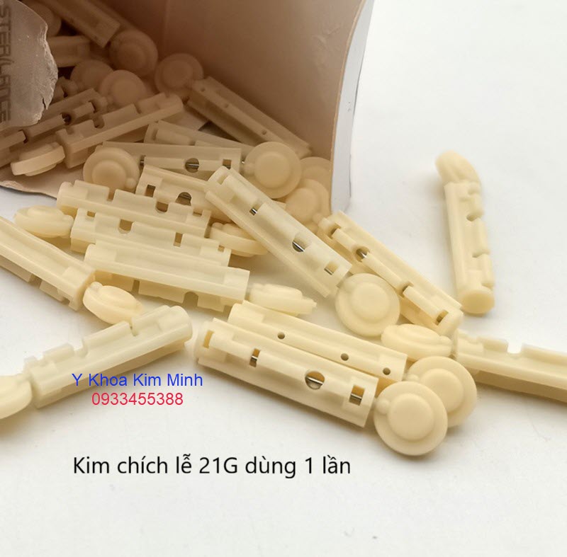 Kim chích lễ lấy máu 21G dùng một lần