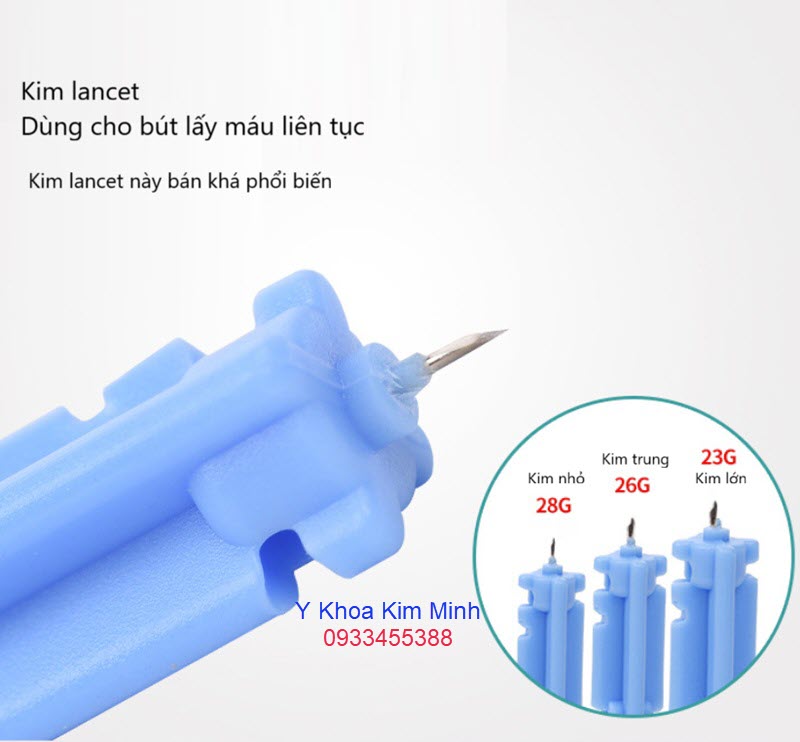 Kim lancet dùng cho bút lấy máu liên tục CXB-II