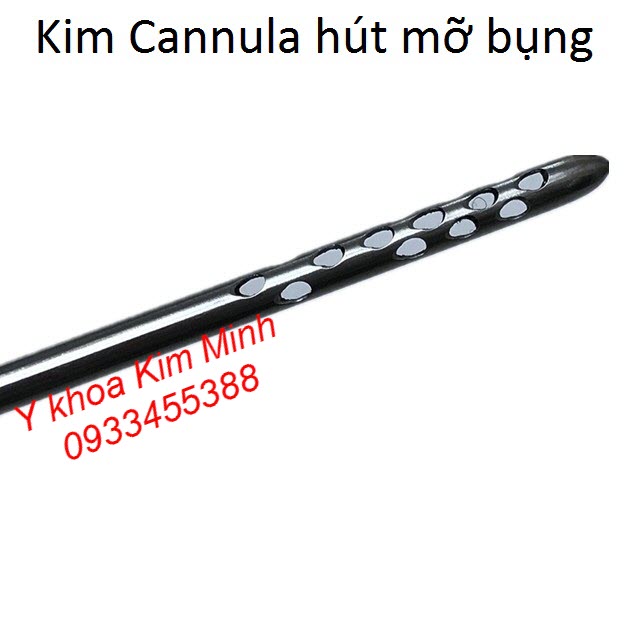 Kim Cannula 20 lỗ chuyên dùng hút mỡ bụng body - Y Khoa Kim Minh